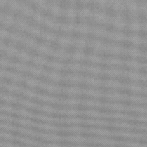 Възглавници за градински пейки 2 бр Сиво 120x50x7 см плат