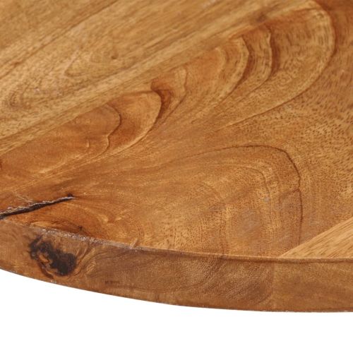 Плот за маса Ø 60x3,8 см кръгло масивно дърво манго