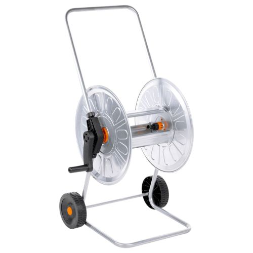 Макара за маркуч тип количка за 80 м 1/2" или 50 м 3/4" стомана