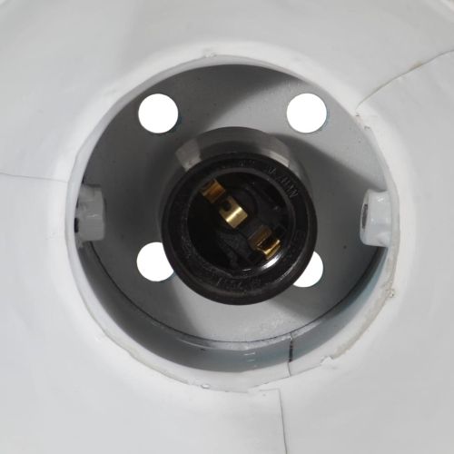 Лампа за таван 25 W синя 35x35x25 см E27