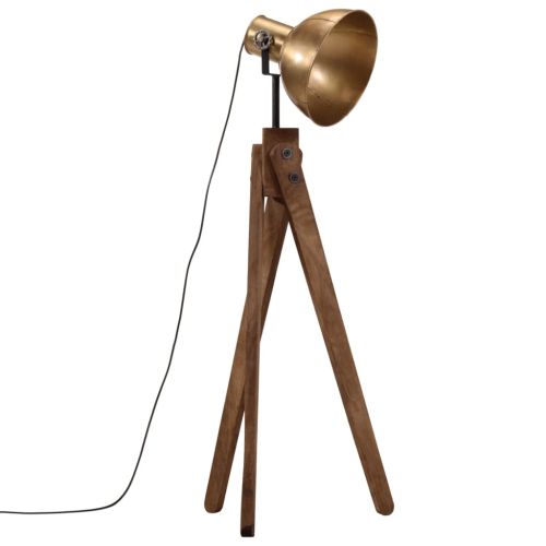 Подова лампа, 25 W, античен месинг, 45x45x120 см, E27
