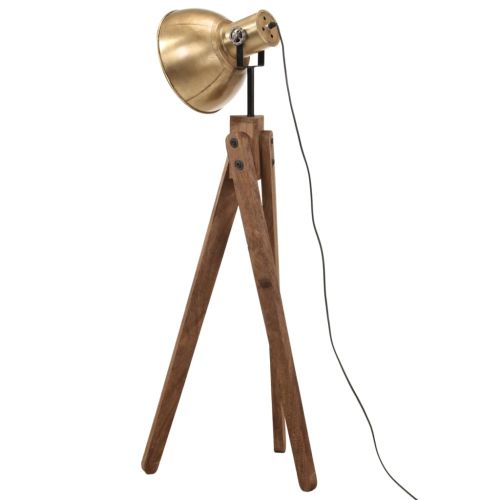Подова лампа, 25 W, античен месинг, 45x45x120 см, E27