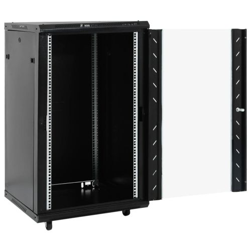 18U Сървърен шкаф с въртящи се крака 19" IP20 60x60x100 см