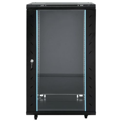 18U Сървърен шкаф с въртящи се крака 19" IP20 60x60x100 см