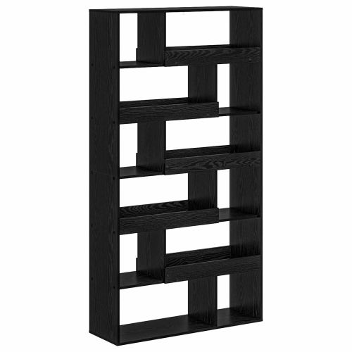 Етажерка за книги Черен дъб 100 x 33 x 156,5 см Инженерно дърво