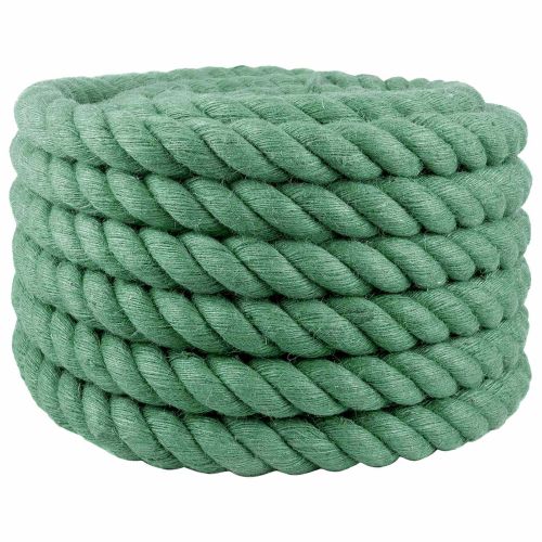 Въже от юта 36 mm Зелено 100% Тоса юта