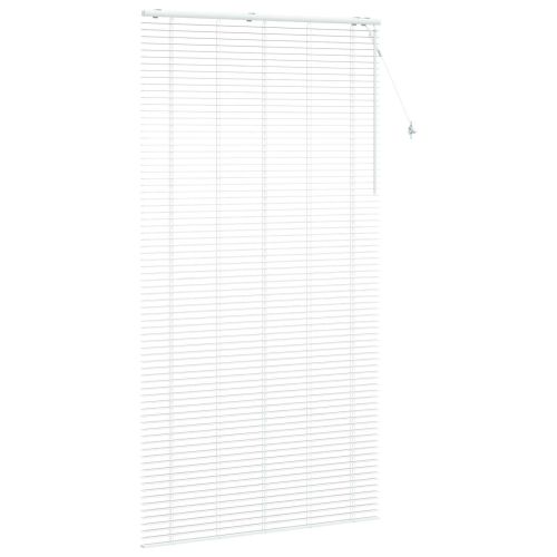 Венецианска щора Бяло 130 x 250 см 35 mm