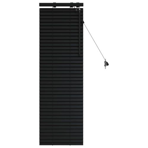 Венецианска щора Черно 45 x 130 см 35 mm