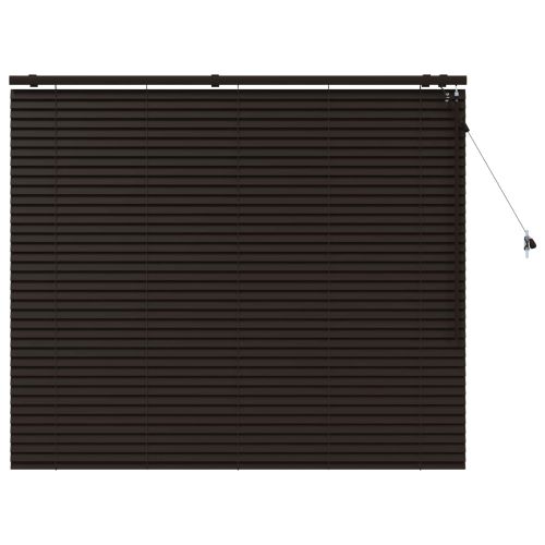 Венецианска щора Тъмен кафяв 160 x 130 см 35 mm