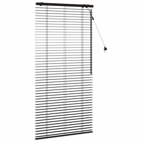 Венецианска щора Тъмен кафяв 70 x 160 см 35 mm