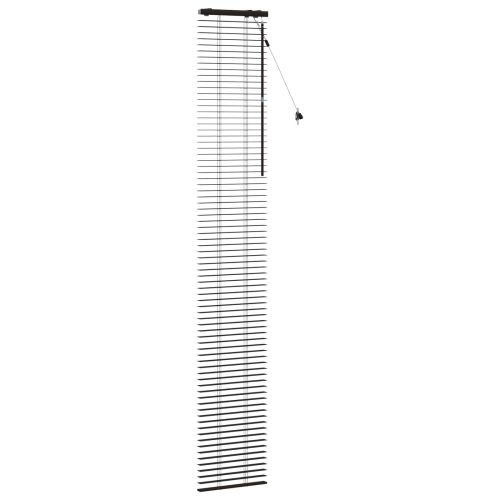 Венецианска щора Тъмен кафяв 45 x 250 см 35 mm