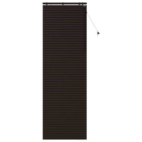 Венецианска щора Тъмен кафяв 80 x 250 cm 35 mm