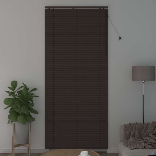Венецианска щора Тъмен кафяв 110 x 250 см 35 mm