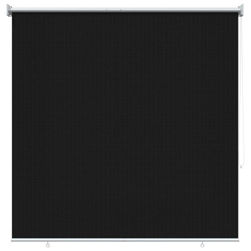 Външна ролетна щора с блокировка на UV 90% Черно 140 x 140 cm