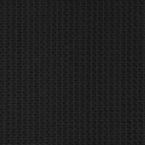 Външна ролетна щора с блокировка на UV 90% Черно 140 x 140 cm