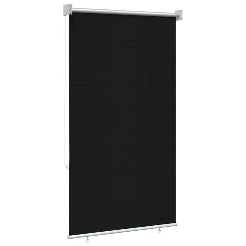 Външна ролетна щора с блокировка на UV 90% Черно 80 x 230 cm