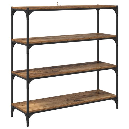 Шкаф за книги Старо дърво 100 x 33 x 100 см
