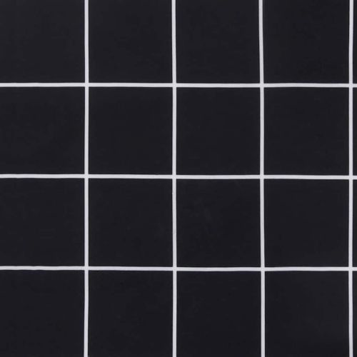 Възглавници за градински пейки 2 бр черно каре 150x50x7 см плат