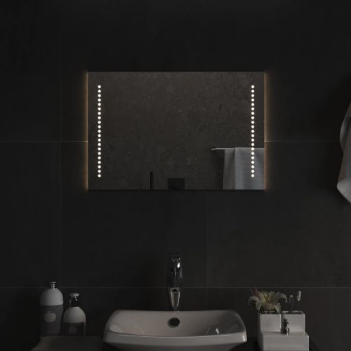 LED огледало за баня, 40x60 см