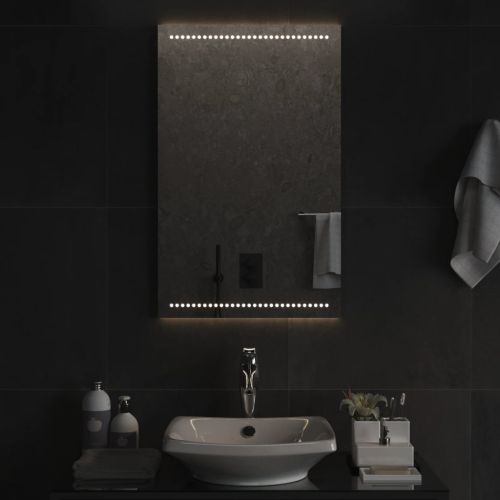 LED огледало за баня, 50x80 см