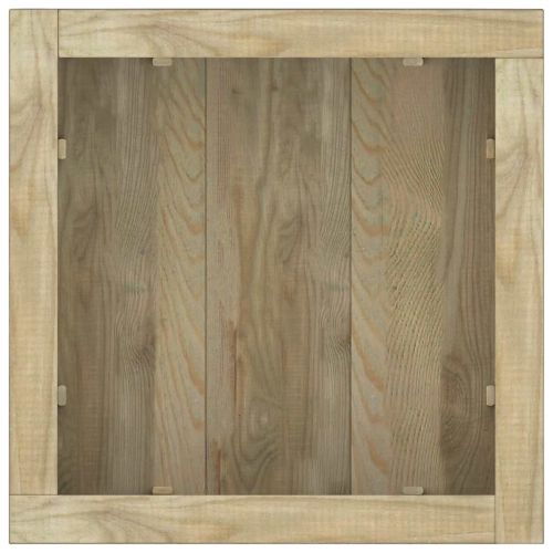 Повдигната леха, 50x50x40 см, дървена, квадратна