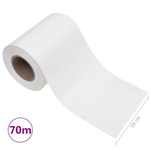 PVC лента за поверителност 70x0,19 м бяла
