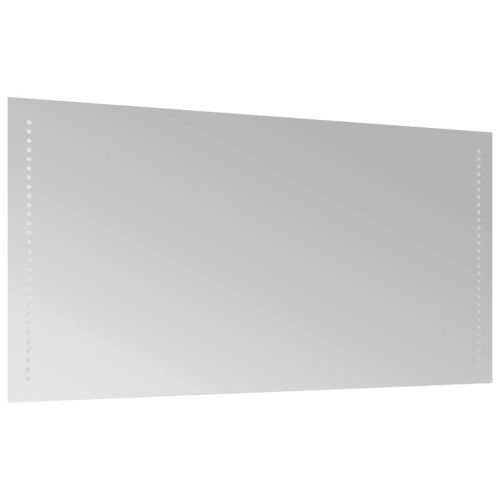 LED огледало за баня, 100x50 см