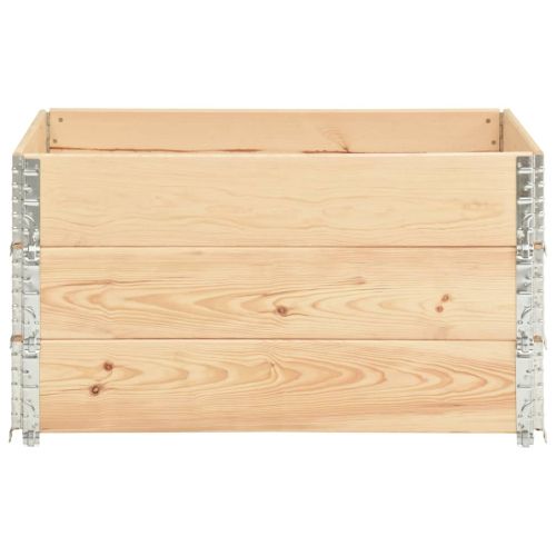 Палетни страници, 3 бр, 50x100 см, борова дървесина масив