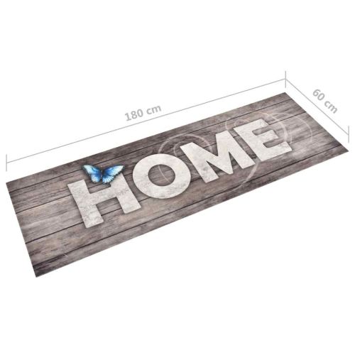 Кухненско килимче, перимо, надпис "Home", 60x180 см