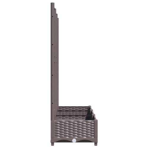 Градината Кафяво 120 x 40 x 121,5 cm
