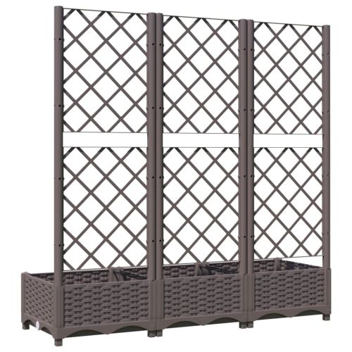 Градината Кафяво 120 x 40 x 121,5 cm