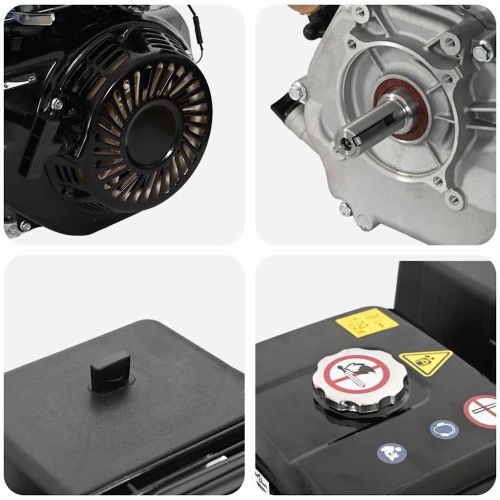 Бензинов двигател 15 HP 11 kW черен