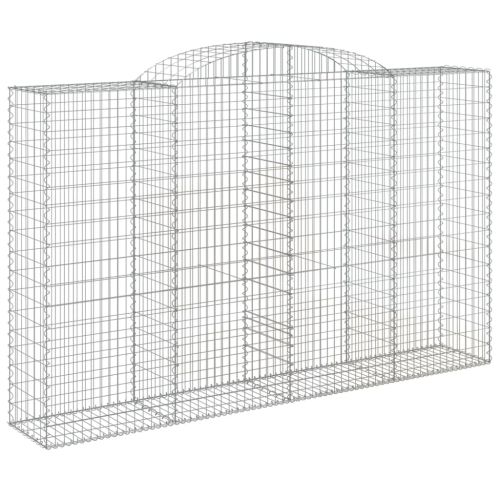 Дъговидна габионна кошница 300x50x180/200 см поцинковано желязо