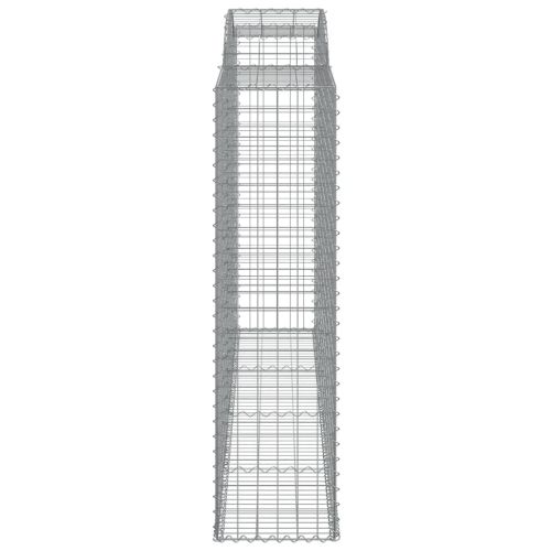 Дъговидна габионна кошница 300x50x180/200 см поцинковано желязо