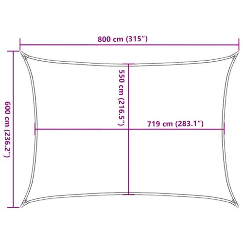 Платно-сенник, 160 г/м², червено, 6x8 м, HDPE