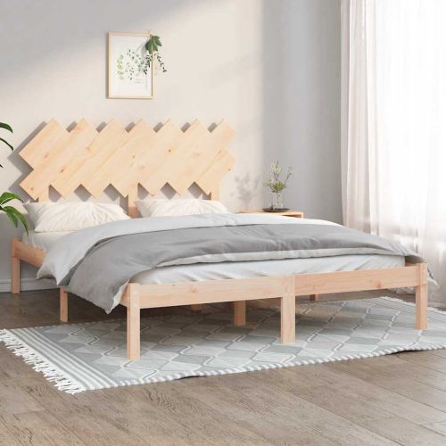 рамка за легло 150x200 см King Size масивно дърво