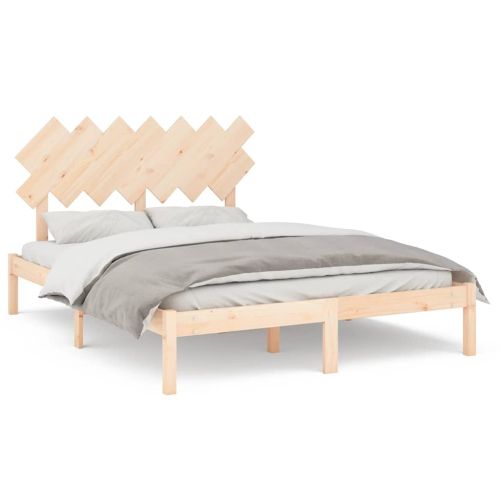 рамка за легло 150x200 см King Size масивно дърво