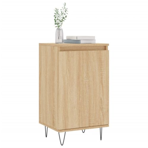 Бюфети 2 бр дъб сонома 40x35x70 см инженерно дърво