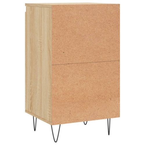 Бюфети 2 бр дъб сонома 40x35x70 см инженерно дърво