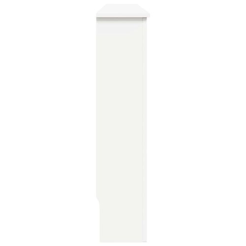 Паравани за радиатори, 2 бр, бели, 172x19x81,5 см, МДФ