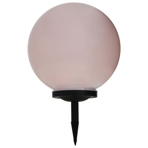 Външни соларни лампи 2 бр LED сферични 40 см RGB
