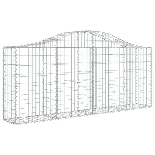 Габионни кошници арка 18 бр 200x30x80/100 см поцинковано желязо