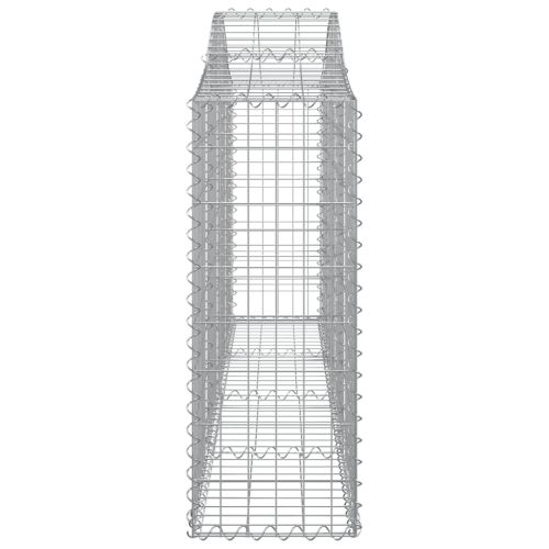 Габионни кошници арка 18 бр 200x30x80/100 см поцинковано желязо