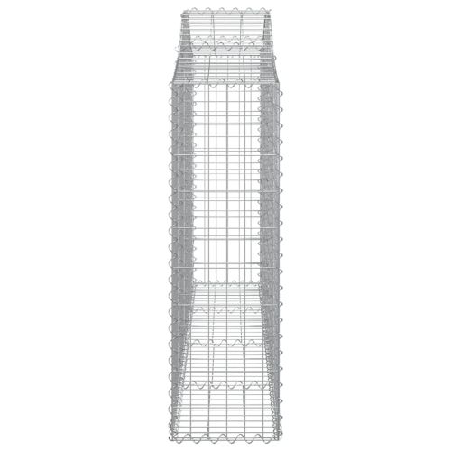 Габионни кошници арка 7 бр 200x30x100/120 см поцинковано желязо