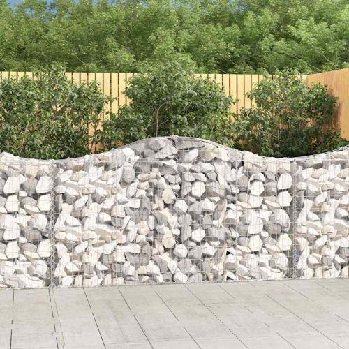 Габионни кошници арка 12 бр 200x30x100/120см поцинковано желязо