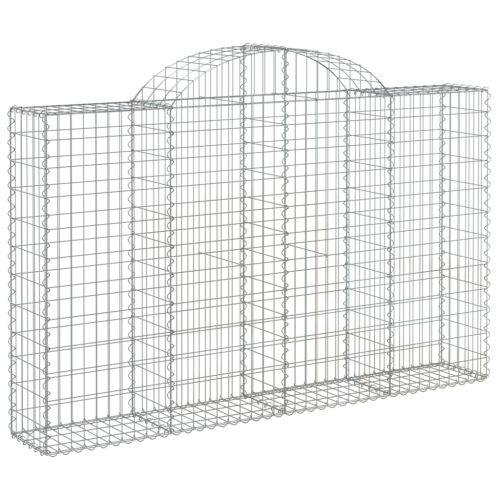 Габионни кошници арка 15 бр 200x30x120/140см поцинковано желязо