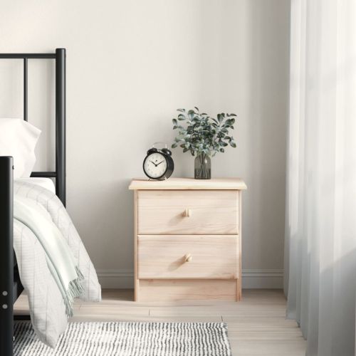 Нощно шкафче ALTA 41x35x41 см бор масив