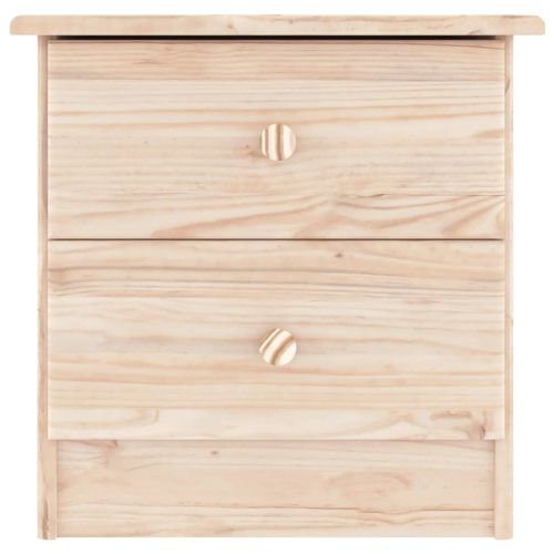 Нощно шкафче ALTA 41x35x41 см бор масив
