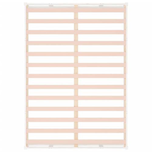 рамка за легло бяло 150x200 см King Size масивно дърво