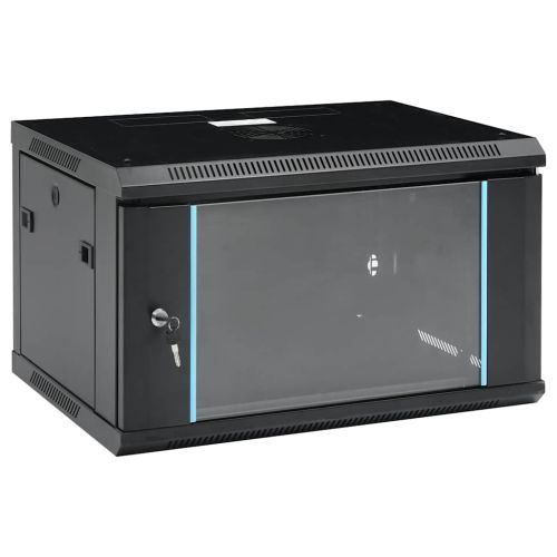 6U Сървърен шкаф за стенен монтаж, 19", IP20, 600x450x350 мм